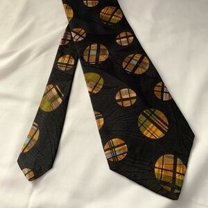 Vintage Bugatti 100% Italian Silk Tie